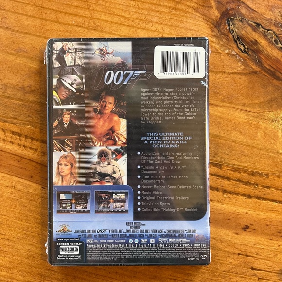 James Bond - A view to Kill  - brand new in plastic - Picture 2 of 2